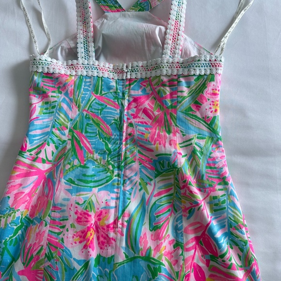 Lilly Pulitzer Vena Stretch Shift Pop Up Lilly Of The Jungle Size 0 WORN ONCE - Picture 9 of 10